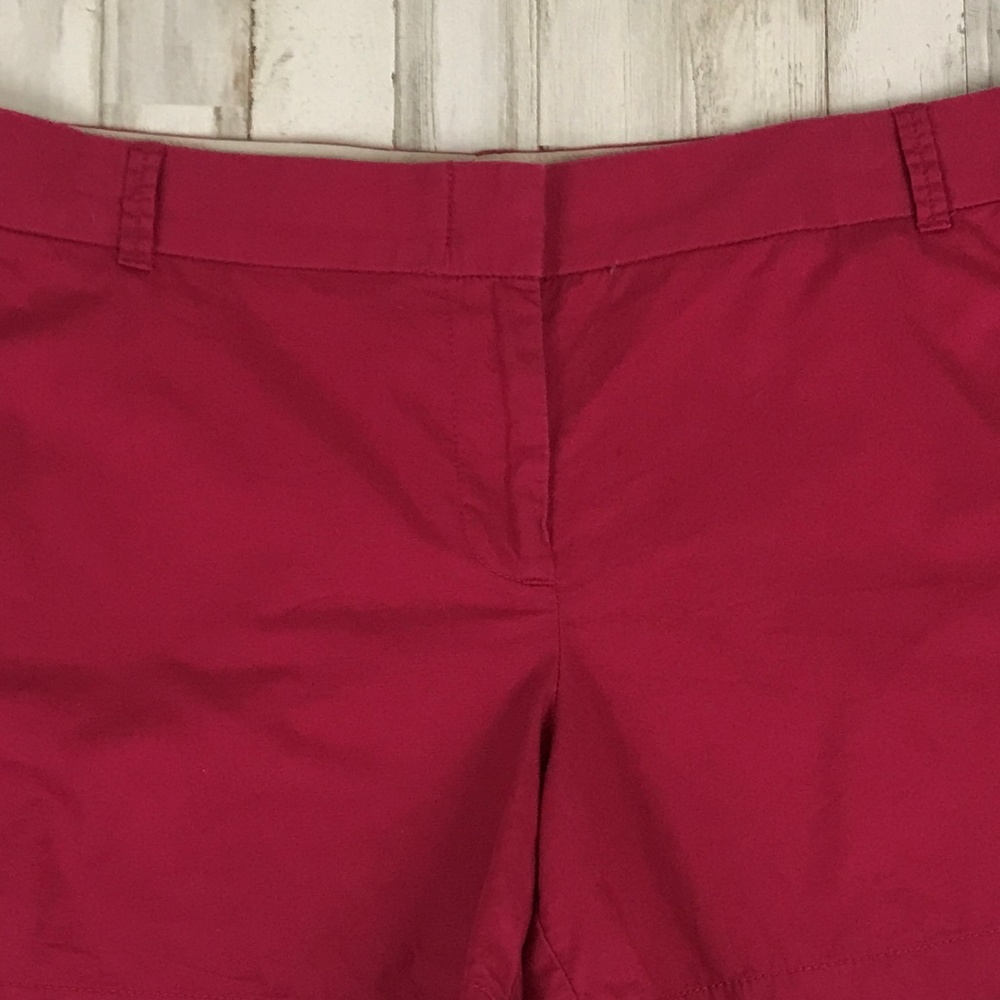 J. Crew Womens Shorts 14 Pink Broken-In Chinos - Picture 2 of 8